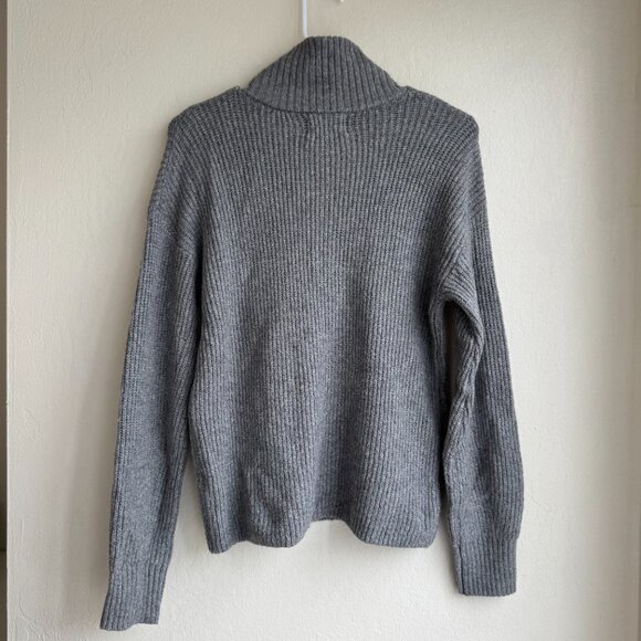 Old Navy rib knit quarter zip sweater - Picture 2 of 6